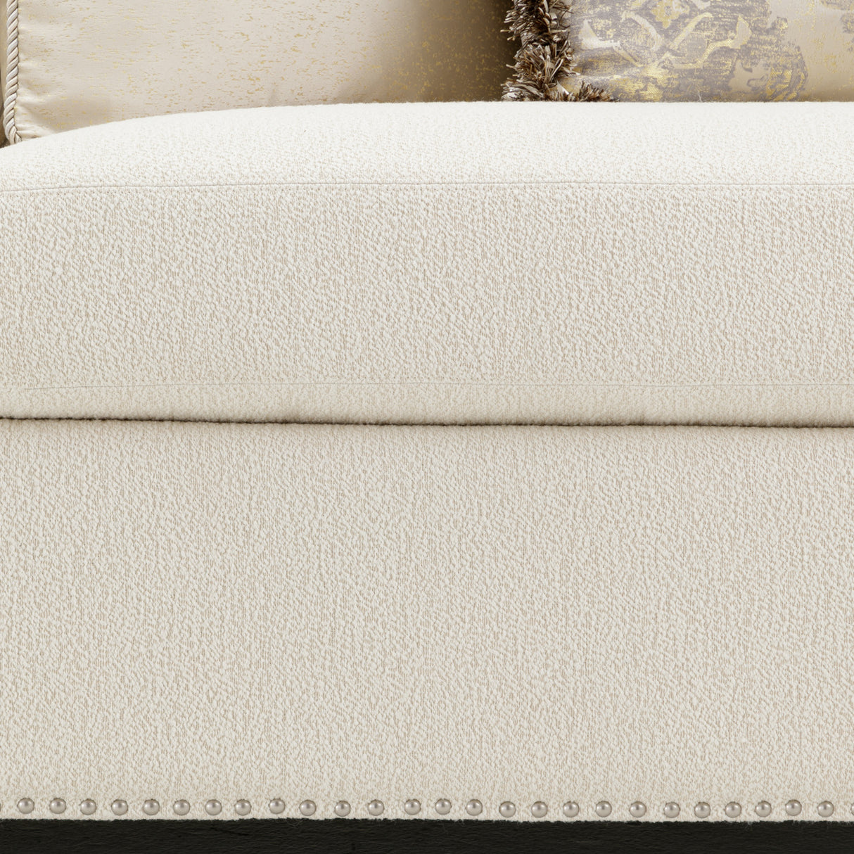 Chamberi Classic Pearl 4 Pc Sectional Set Classic Pearl from Michael Amini - Luna Furniture