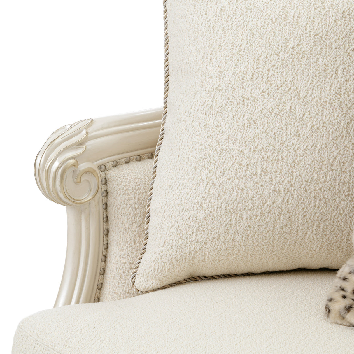 Chamberi Classic Pearl 4 Pc Sectional Set Classic Pearl from Michael Amini - Luna Furniture