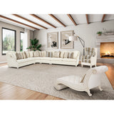 Chamberi Classic Pearl 4 Pc Sectional Set Classic Pearl from Michael Amini - Luna Furniture