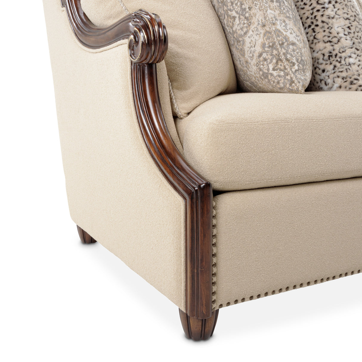Chamberi Warm Cognac 4 Pc Sectional Set Warm Cognac from Michael Amini - Luna Furniture