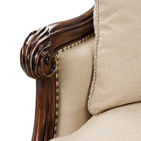 Chamberi Warm Cognac 4 Pc Sectional Set Warm Cognac from Michael Amini - Luna Furniture