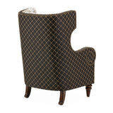 Chamberi Warm Cognac Wing Chair Lynx Warm Cognac from Michael Amini - Luna Furniture