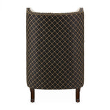 Chamberi Warm Cognac Wing Chair Lynx Warm Cognac from Michael Amini - Luna Furniture