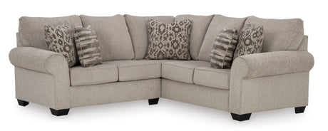 Claireah Umber 2-Piece RAF Sectional
