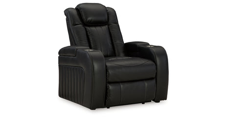 Caveman Den Sofa, Loveseat and Recliner in Midnight from Ashley - Luna Furniture