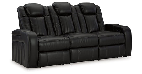 Caveman Den Power Reclining Sofa, Loveseat and Recliner from Ashley - Luna Furniture