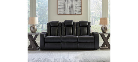 Caveman Den Midnight Power Reclining Sofa from Ashley - Luna Furniture