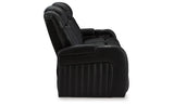 Caveman Den Midnight Power Reclining Sofa from Ashley - Luna Furniture