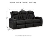 Caveman Den Power Reclining Sofa, Loveseat and Recliner from Ashley Furniture - Luna Furniture