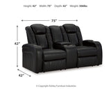 Caveman Den Power Reclining Sofa, Loveseat and Recliner from Ashley Furniture - Luna Furniture