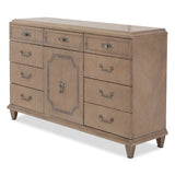 Tangier Coast Desert Sand 9-drawer Dresser from Michael Amini - Luna Furniture