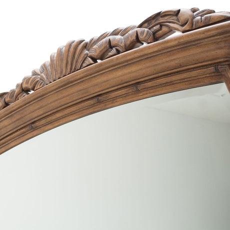 Excursions Caramel Cashmere Wall Mirror from Michael Amini - Luna Furniture