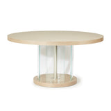 Laguna Ridge Washed Oak Round Dining Table from Michael Amini - Luna Furniture
