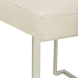 Laguna Ridge Brushed Silver Side Chair from Michael Amini - Luna Furniture