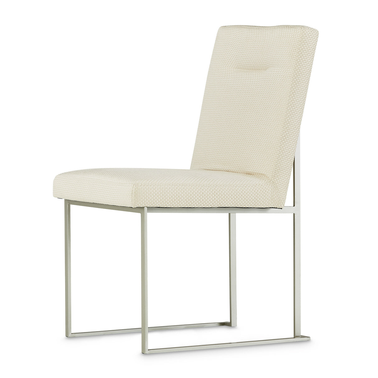 Laguna Ridge Brushed Silver Side Chair from Michael Amini - Luna Furniture