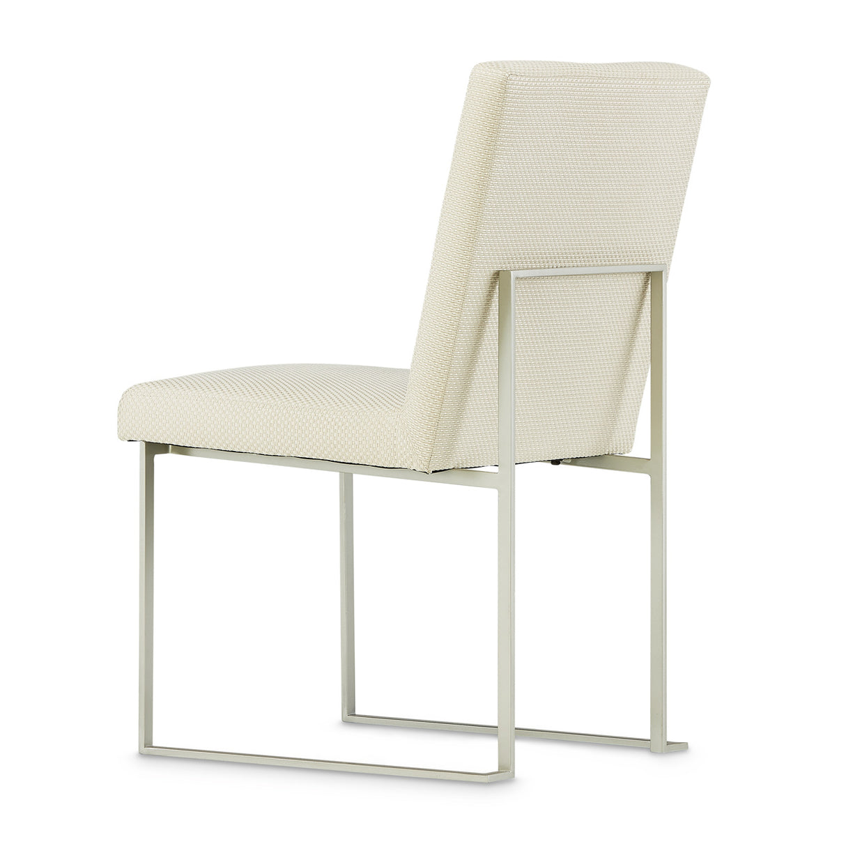 Laguna Ridge Brushed Silver Side Chair from Michael Amini - Luna Furniture