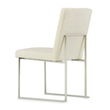 Laguna Ridge Brushed Silver Side Chair from Michael Amini - Luna Furniture