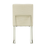 Laguna Ridge Brushed Silver Side Chair from Michael Amini - Luna Furniture