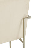 Laguna Ridge Brushed Silver Arm Chair from Michael Amini - Luna Furniture