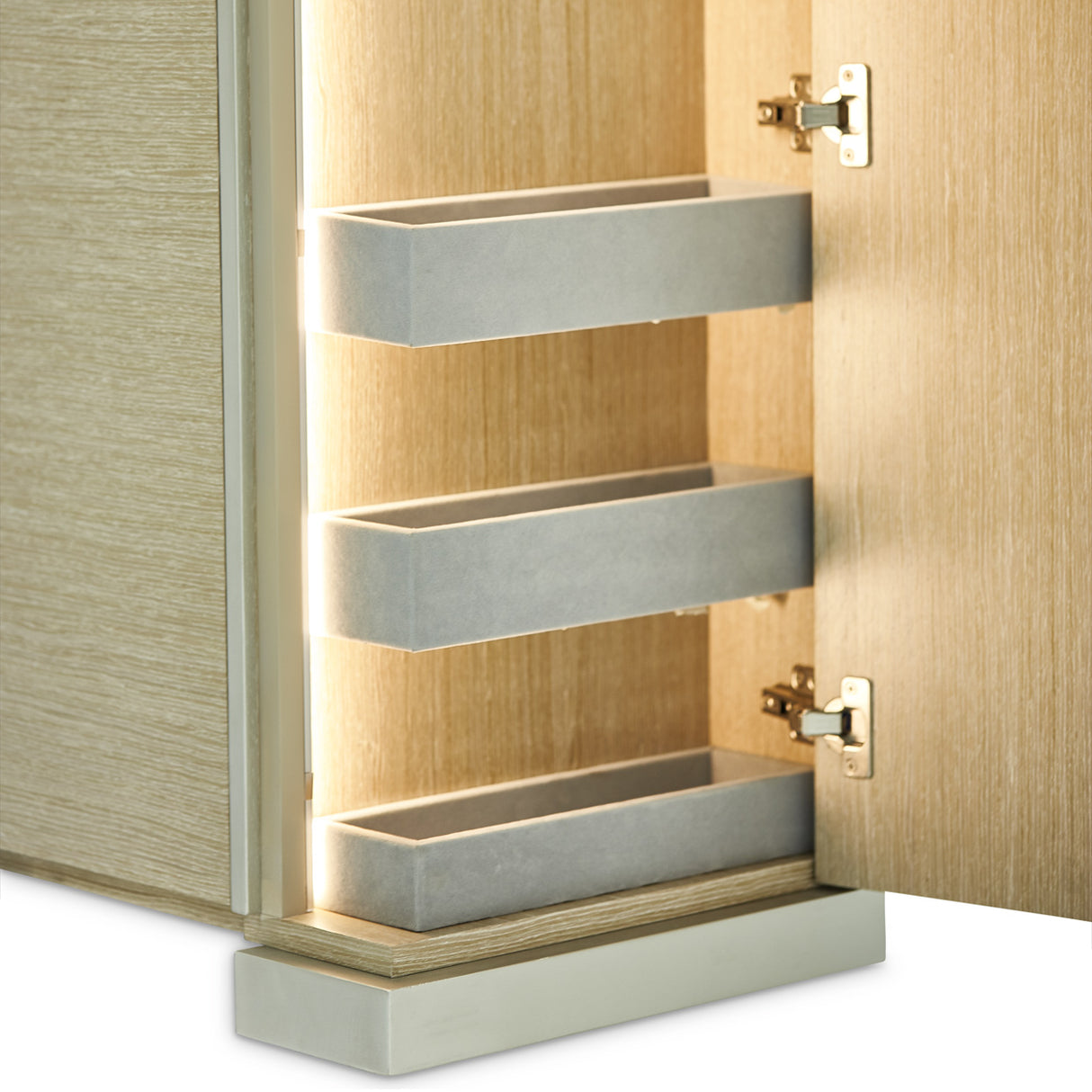 Laguna Ridge Washed Oak Sideboard from Michael Amini - Luna Furniture