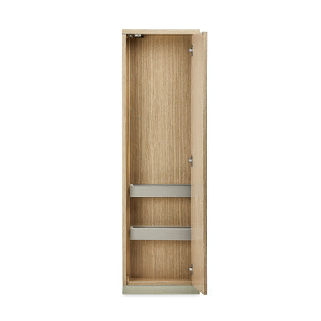 Laguna Ridge Washed Oak Vertical Storage Chest from Michael Amini - Luna Furniture