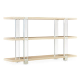 Laguna Ridge Washed Oak Console Table from Michael Amini - Luna Furniture