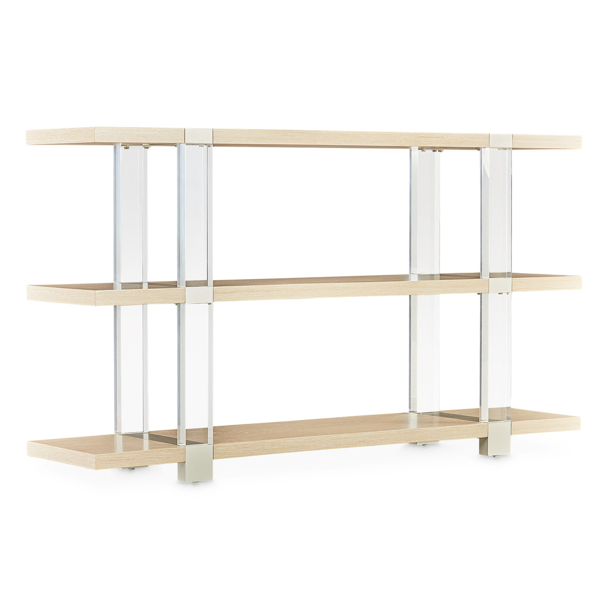 Laguna Ridge Washed Oak Console Table from Michael Amini - Luna Furniture