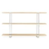 Laguna Ridge Washed Oak Console Table from Michael Amini - Luna Furniture