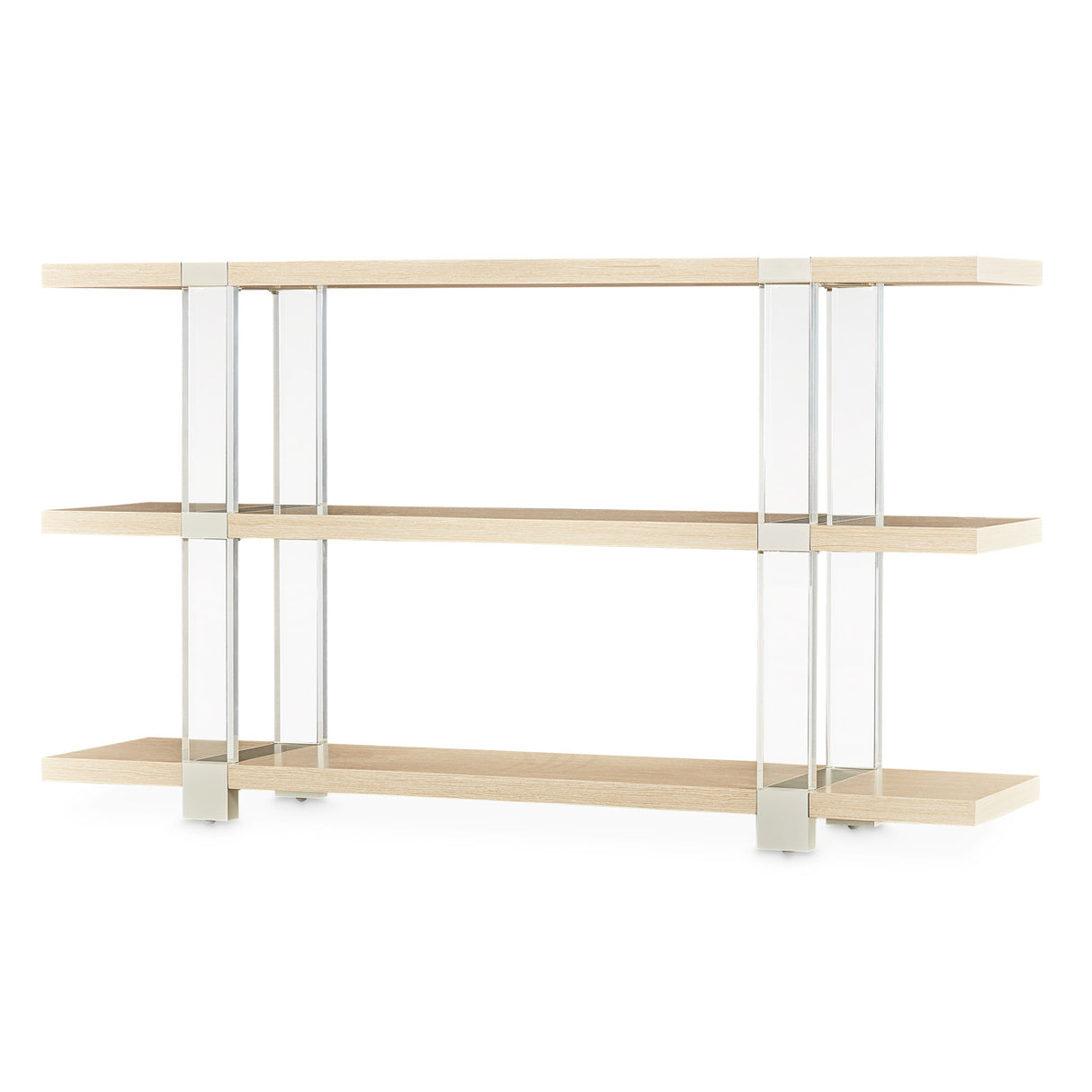 Laguna Ridge Washed Oak Console Table from Michael Amini - Luna Furniture