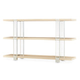 Laguna Ridge Washed Oak Console Table from Michael Amini - Luna Furniture