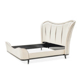 Tuxedo Piano Keyboard Eastern King Upholstered 3pc Bed from Michael Amini - Luna Furniture