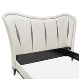 Tuxedo Piano Keyboard Eastern King Upholstered 3pc Bed from Michael Amini - Luna Furniture