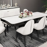 Tuxedo Piano Keyboard Dining Side Chair from Michael Amini - Luna Furniture