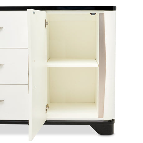 Tuxedo Piano Keyboard Sideboard from Michael Amini - Luna Furniture