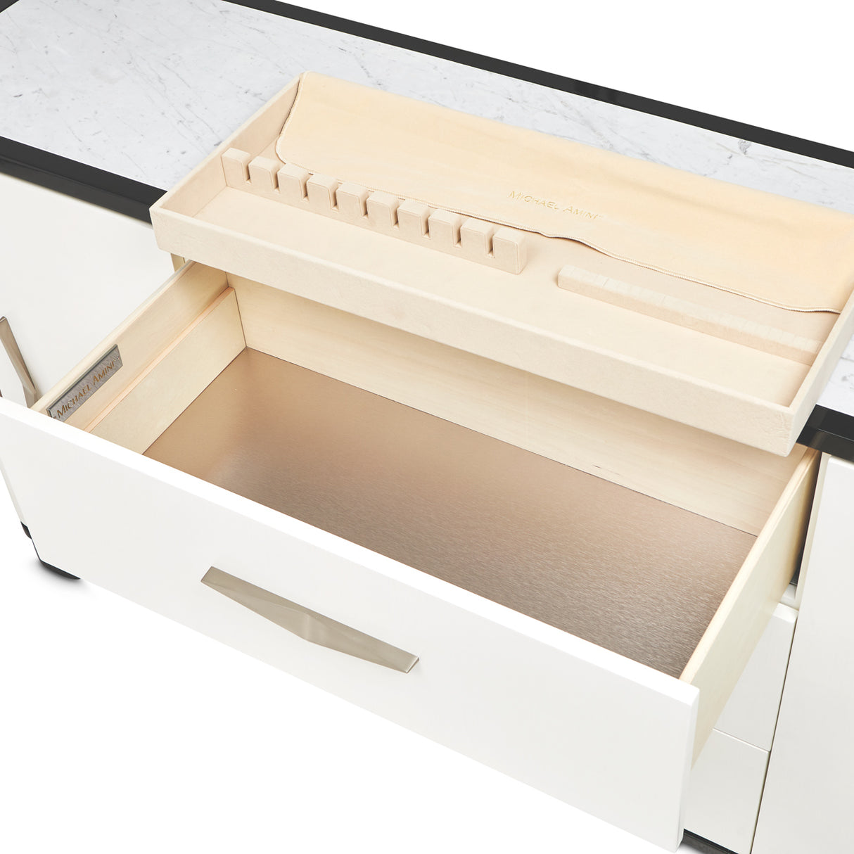 Tuxedo Piano Keyboard Sideboard from Michael Amini - Luna Furniture