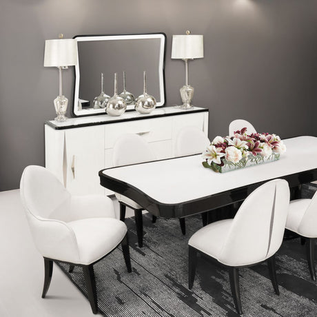 Tuxedo Piano Keyboard Sideboard from Michael Amini - Luna Furniture