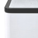Tuxedo Piano Keyboard Nightstand, Large Piano Keyboard from Michael Amini - Luna Furniture