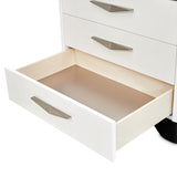 Tuxedo Piano Keyboard Nightstand, Large Piano Keyboard from Michael Amini - Luna Furniture