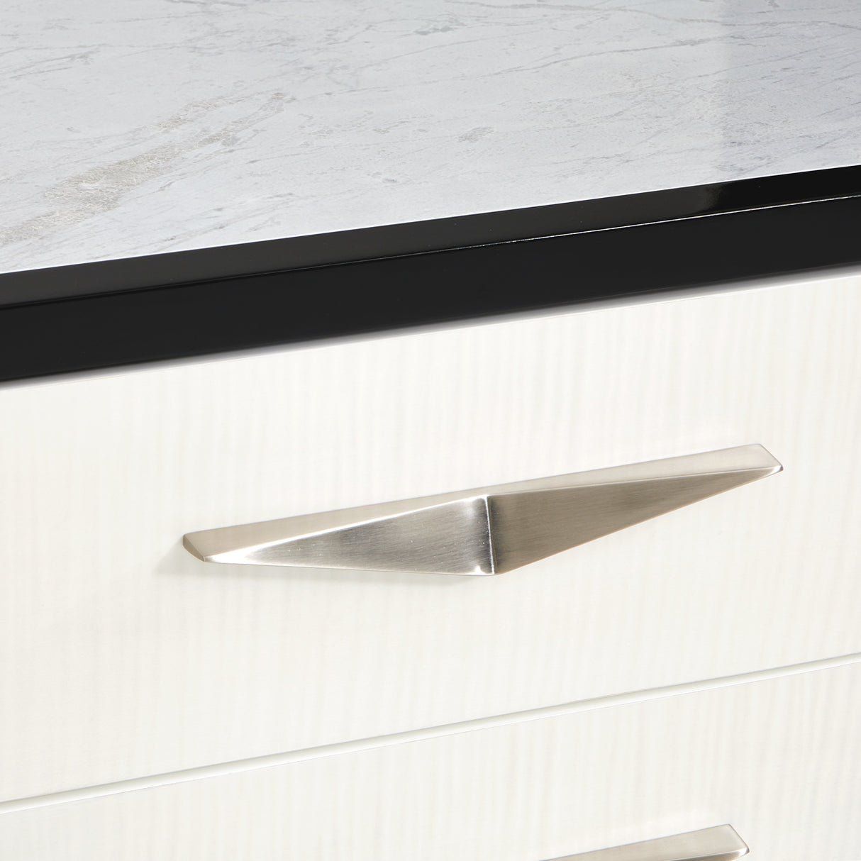 Tuxedo Piano Keyboard Nightstand, Large Piano Keyboard from Michael Amini - Luna Furniture