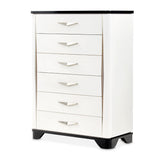Tuxedo Piano Keyboard 6 Drawer Chest Piano Keyboard from Michael Amini - Luna Furniture
