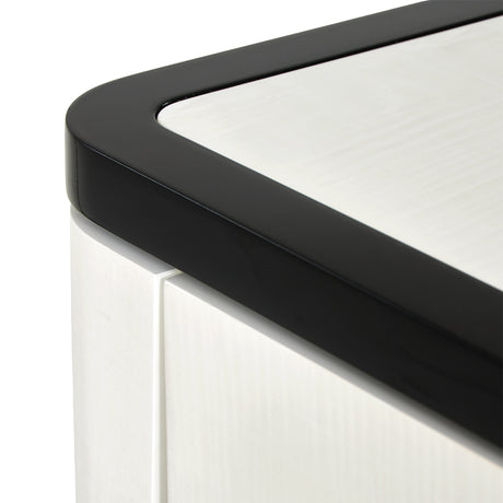 Tuxedo Piano Keyboard 6 Drawer Chest Piano Keyboard from Michael Amini - Luna Furniture