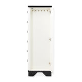 Tuxedo Piano Keyboard 6 Drawer Chest Piano Keyboard from Michael Amini - Luna Furniture