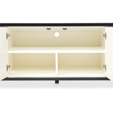 Tuxedo Piano Keyboard Media Cabinet from Michael Amini - Luna Furniture