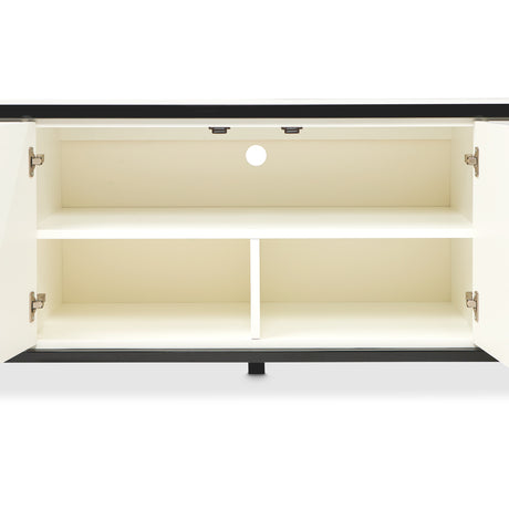 Tuxedo Piano Keyboard Media Cabinet from Michael Amini - Luna Furniture