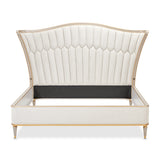 St. Charles Dove Gray Queen Bed from Michael Amini - Luna Furniture