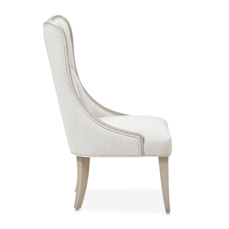 St. Charles Dove Gray Dining Side Chair from Michael Amini - Luna Furniture