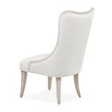 St. Charles Dove Gray Dining Side Chair from Michael Amini - Luna Furniture