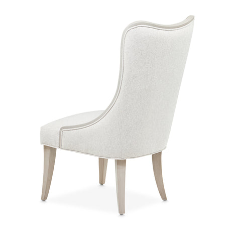 St. Charles Dove Gray Dining Side Chair from Michael Amini - Luna Furniture
