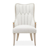 St. Charles Dove Gray Dining Arm Chair from Michael Amini - Luna Furniture