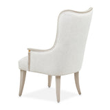 St. Charles Dove Gray Dining Arm Chair from Michael Amini - Luna Furniture